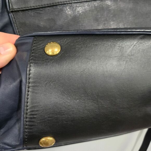 🐢 Rag & Bone Pilot Bag Large Black and Navy - Picture 17 of 17